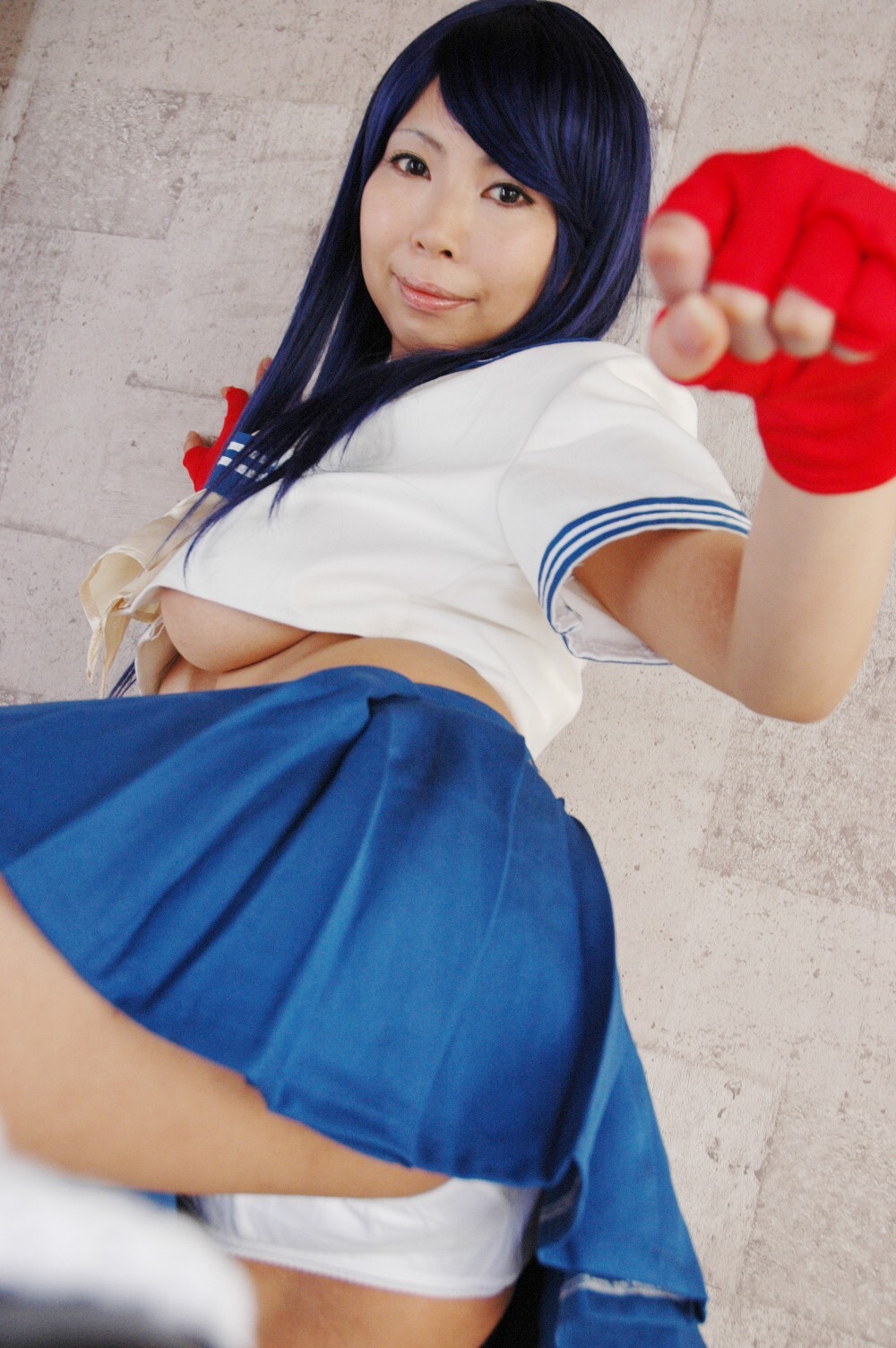 [Cosplay] Ikkitousen  Big Boobs Kanu Unchou PART 4